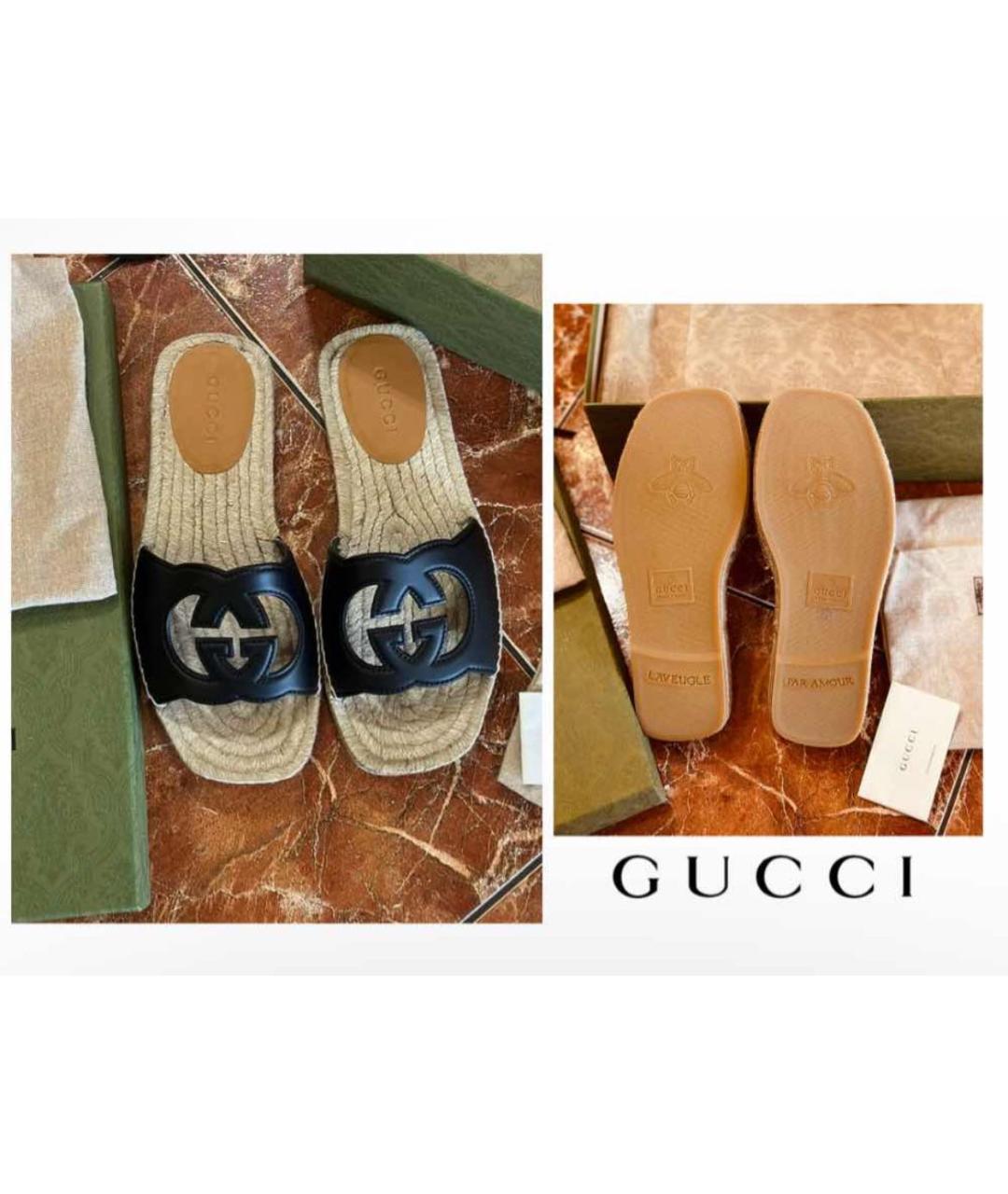 GUCCI Мульти шлепанцы, фото 2