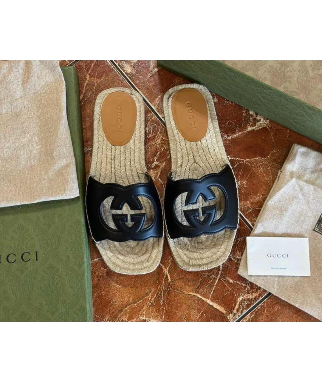 GUCCI Мульти шлепанцы, фото 3