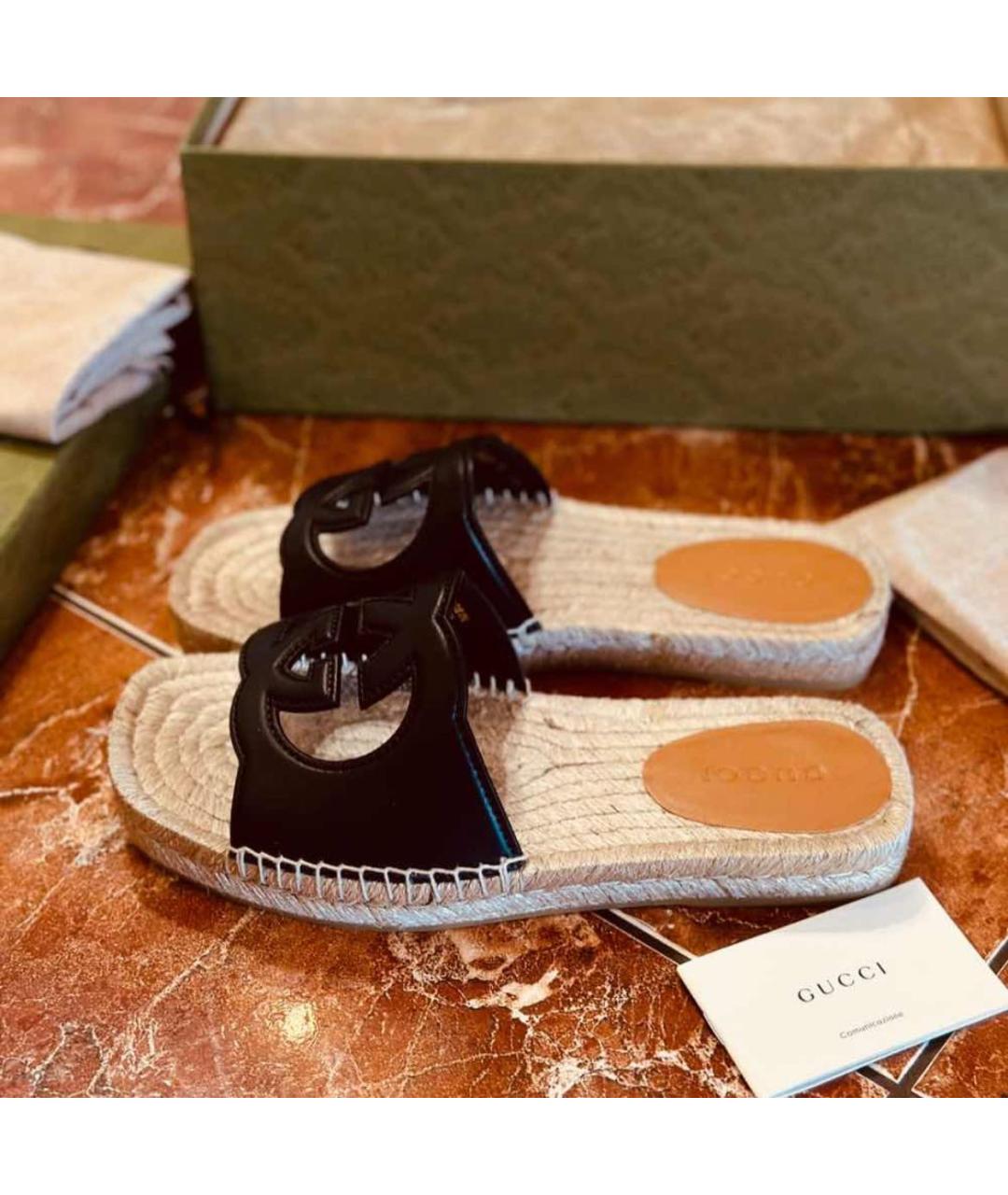 GUCCI Мульти шлепанцы, фото 5