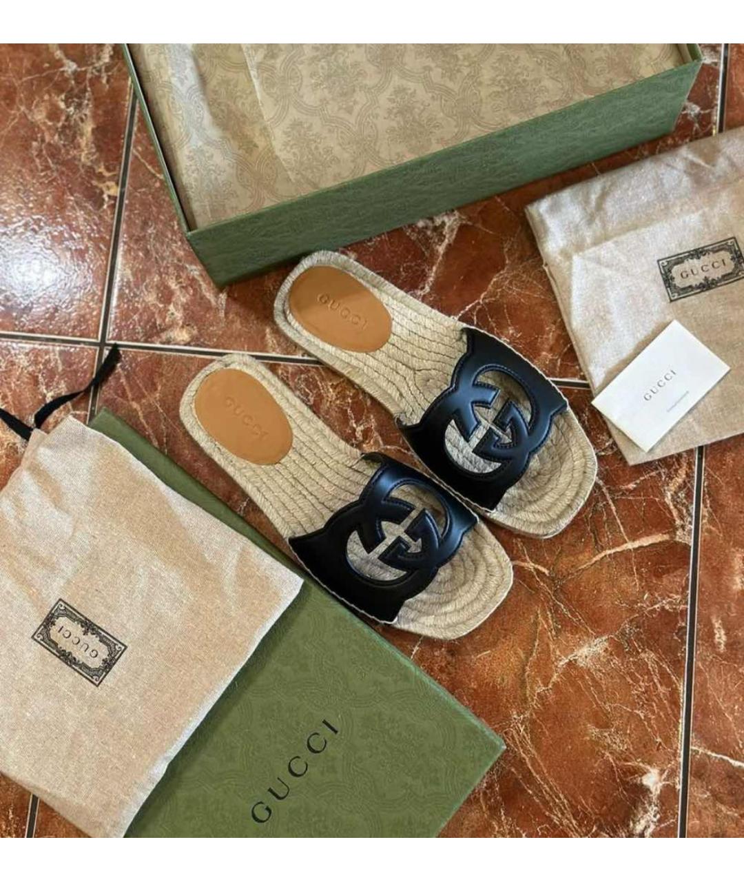GUCCI Мульти шлепанцы, фото 7