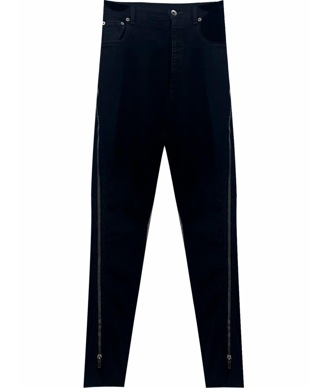 RICK OWENS DRKSHDW Черные хлопковые джинсы, фото 1
