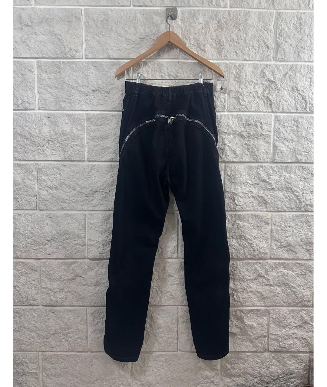 RICK OWENS DRKSHDW Черные хлопковые джинсы, фото 2