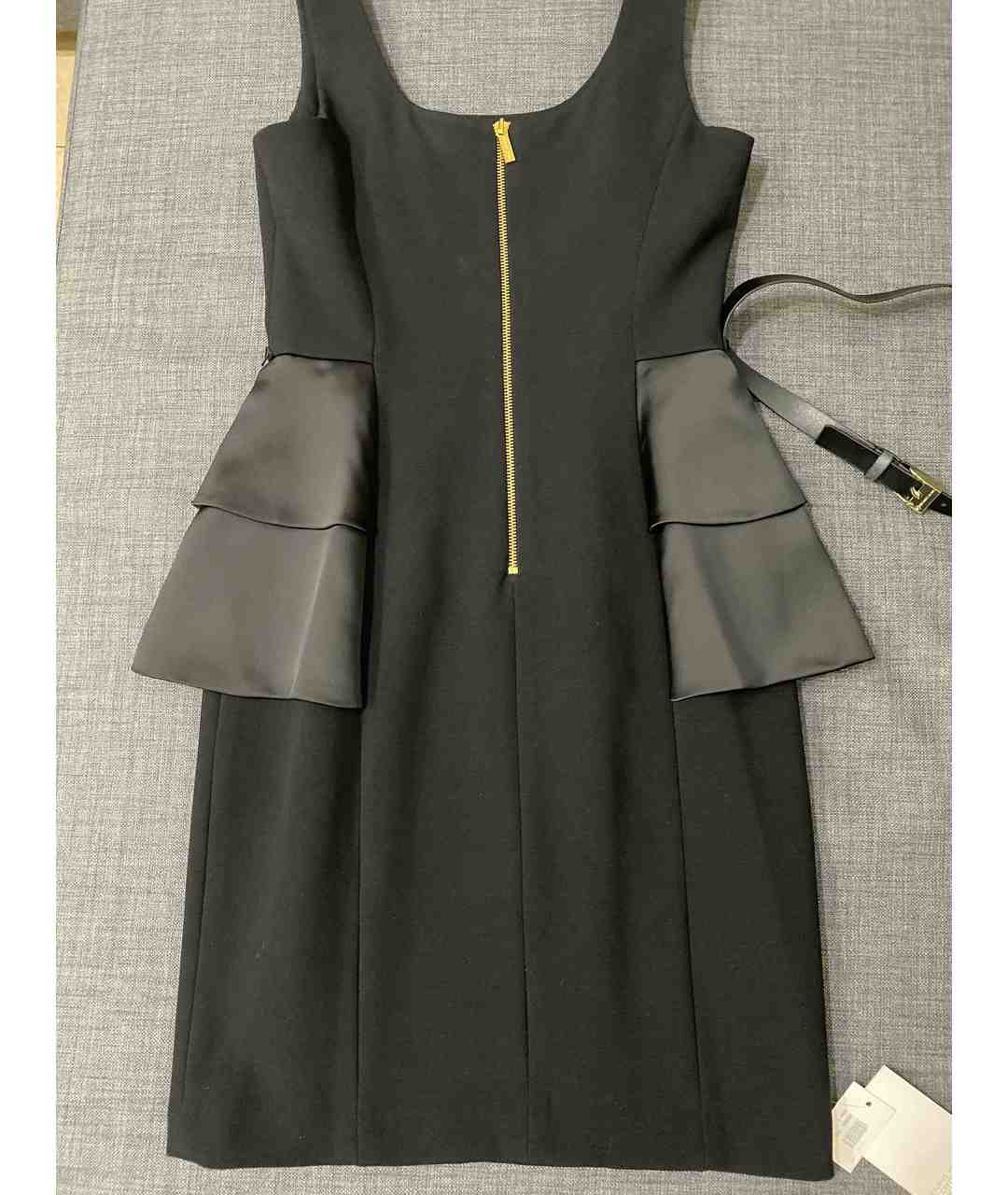 MICHAEL MICHAEL KORS Черное полиэстеровое повседневное платье, фото 2