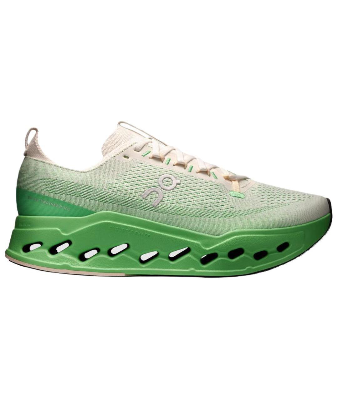 ON Зеленые низкие кроссовки / кеды, фото 1