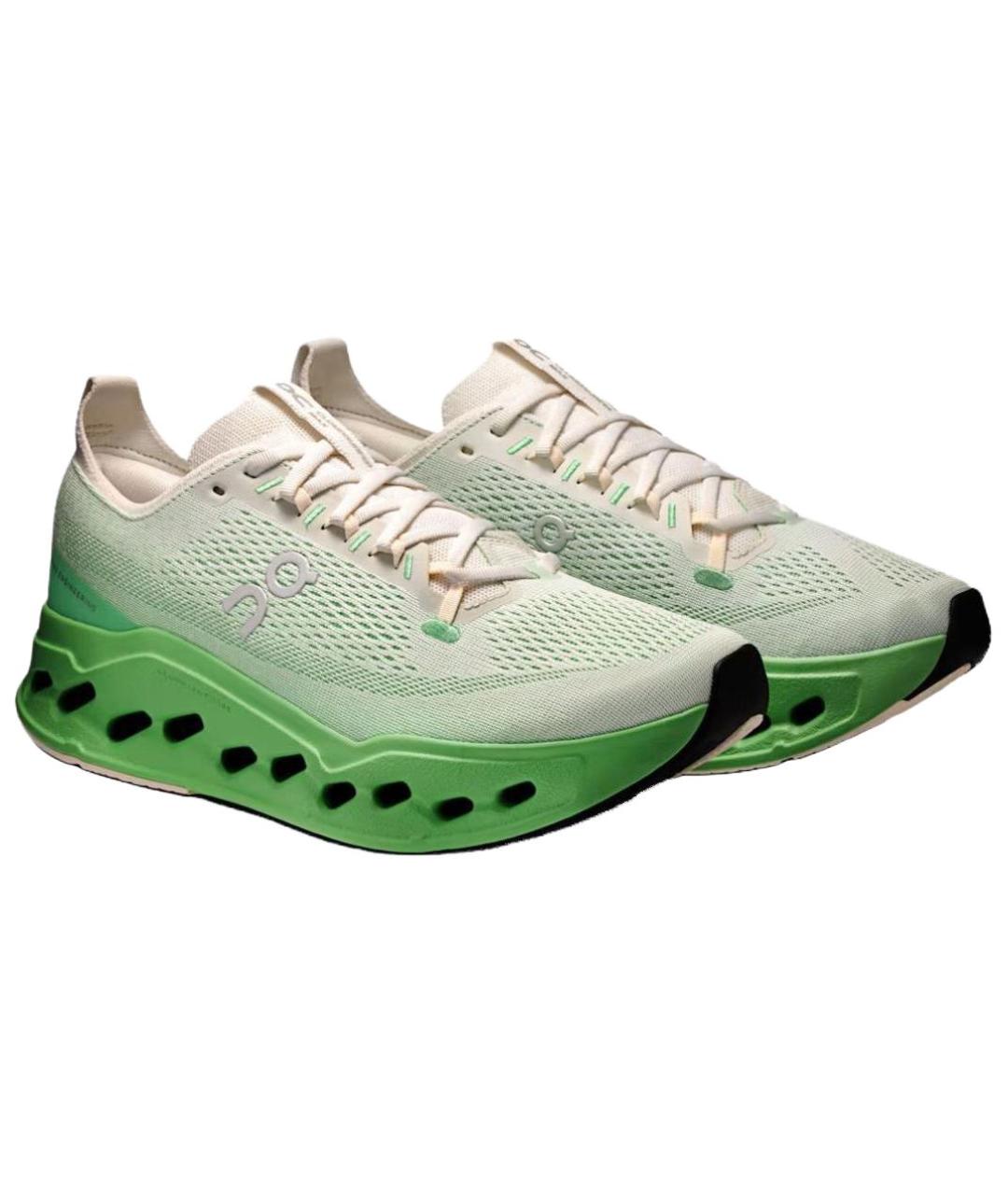 ON Зеленые низкие кроссовки / кеды, фото 3