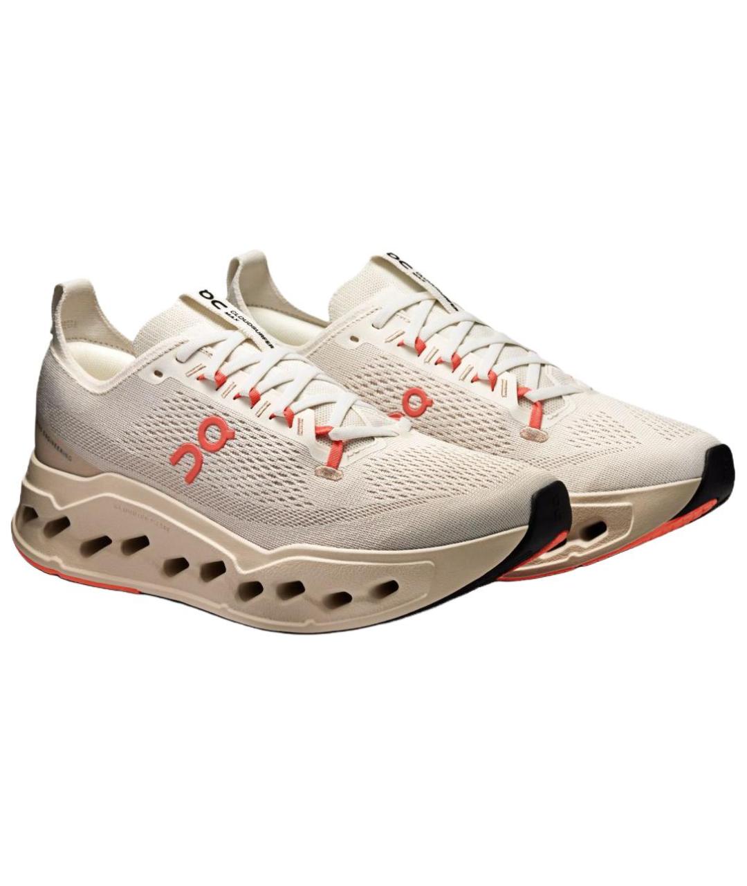 ON Бежевые низкие кроссовки / кеды, фото 3