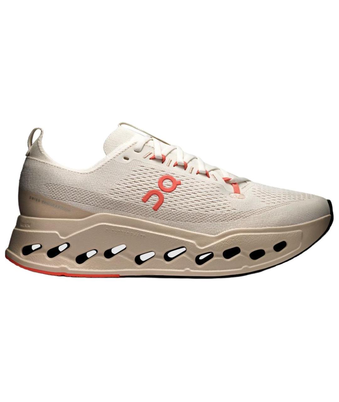 ON Бежевые низкие кроссовки / кеды, фото 1