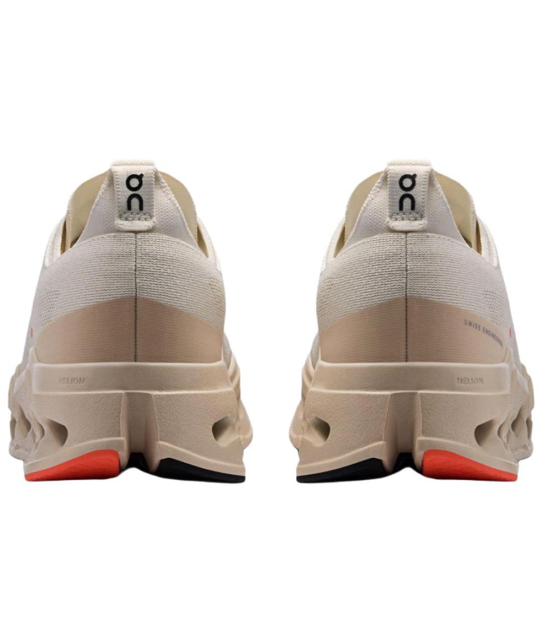ON Бежевые низкие кроссовки / кеды, фото 5