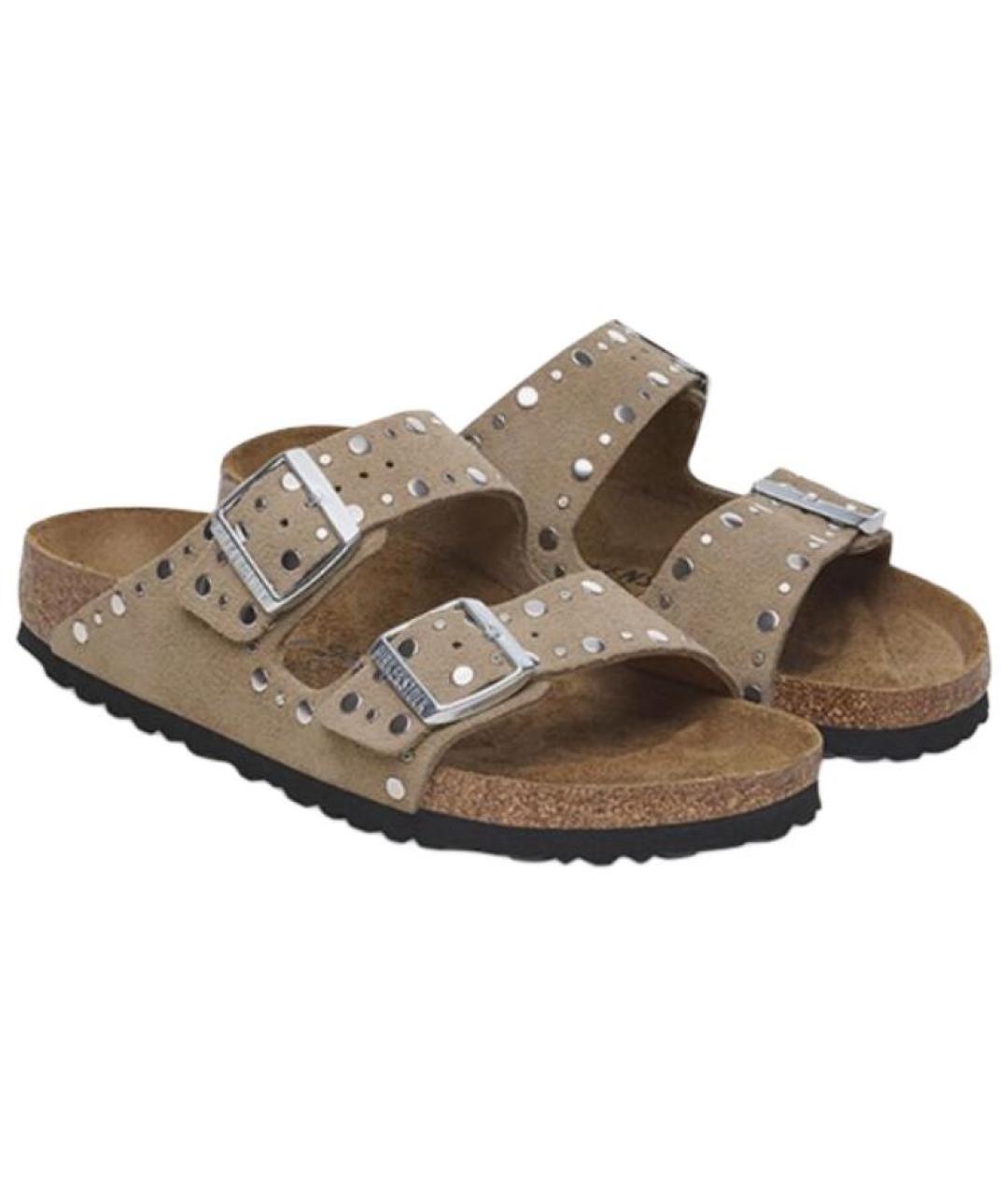 BIRKENSTOCK Бежевые сандалии, фото 3
