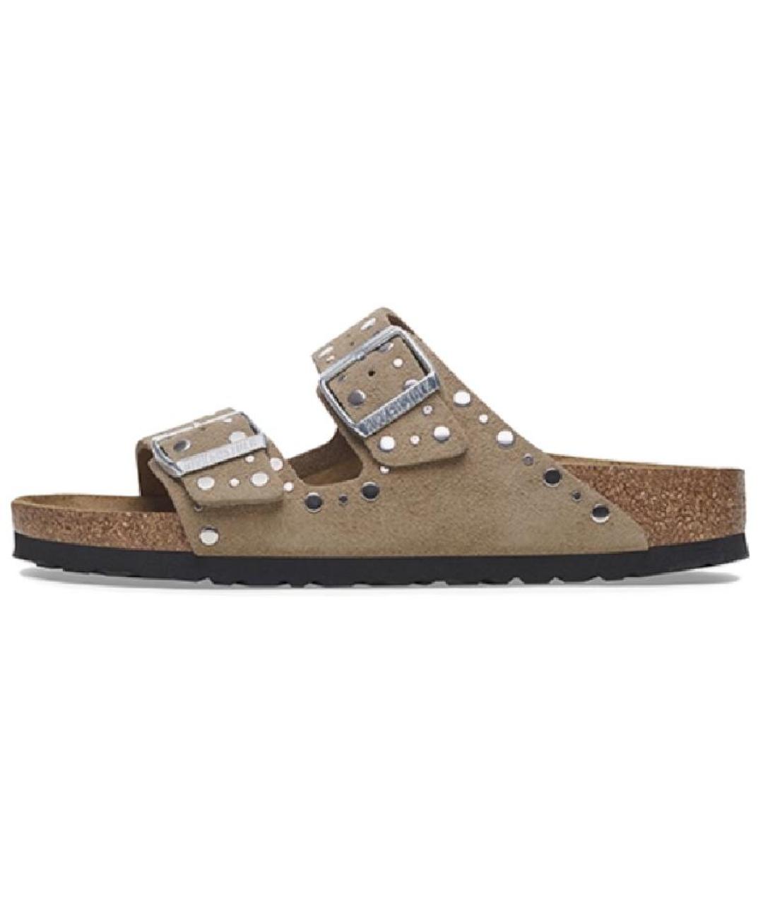 BIRKENSTOCK Бежевые сандалии, фото 5
