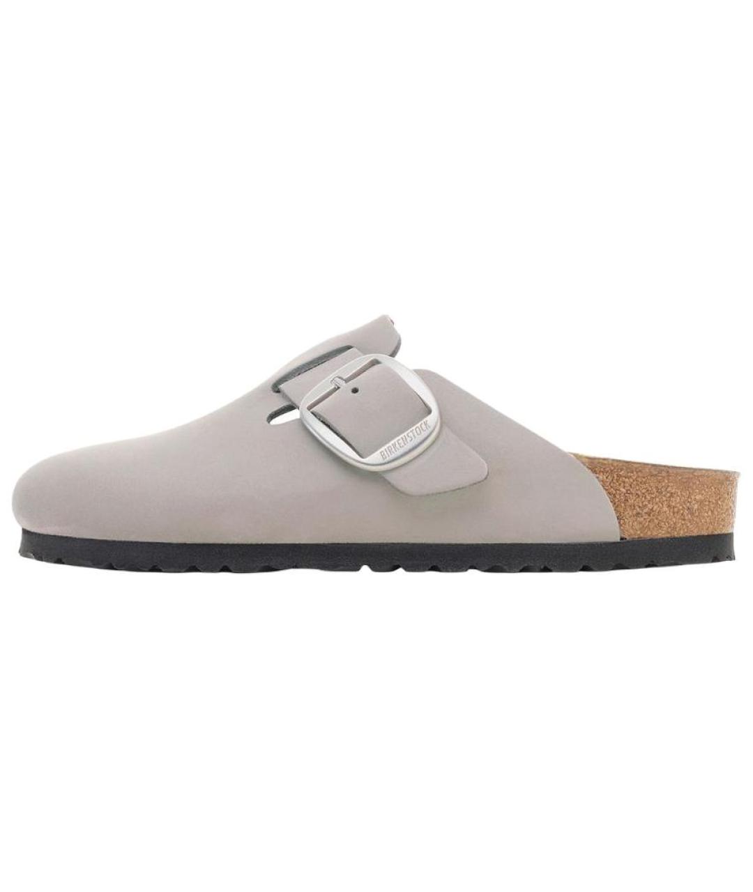 BIRKENSTOCK Серые сабо, фото 5