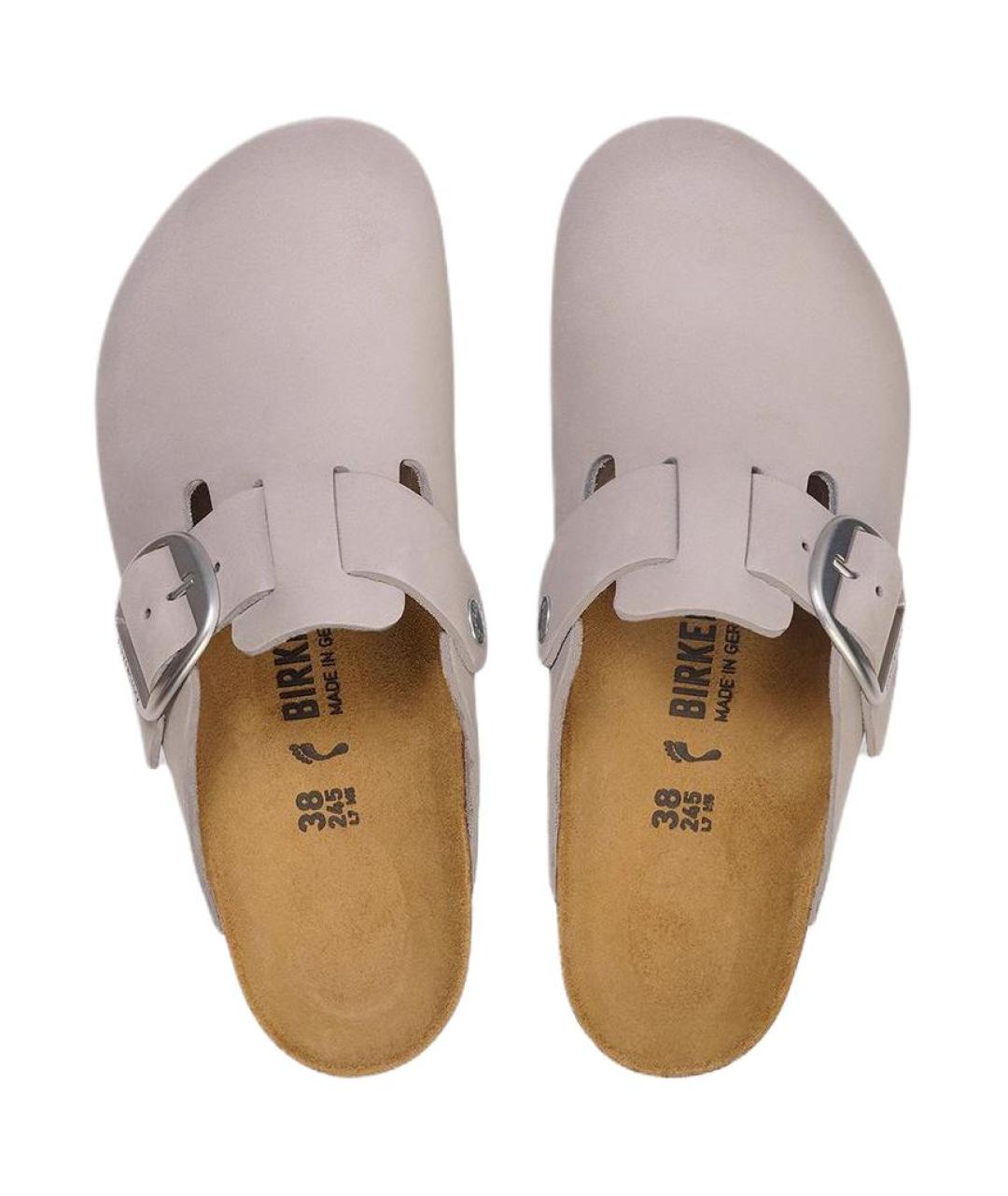 BIRKENSTOCK Серые сабо, фото 4