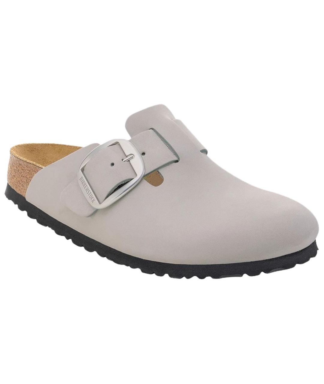 BIRKENSTOCK Серые сабо, фото 2