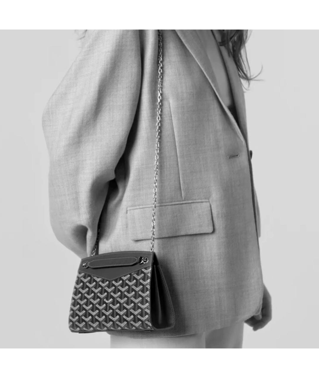 GOYARD Черная сумка через плечо, фото 6