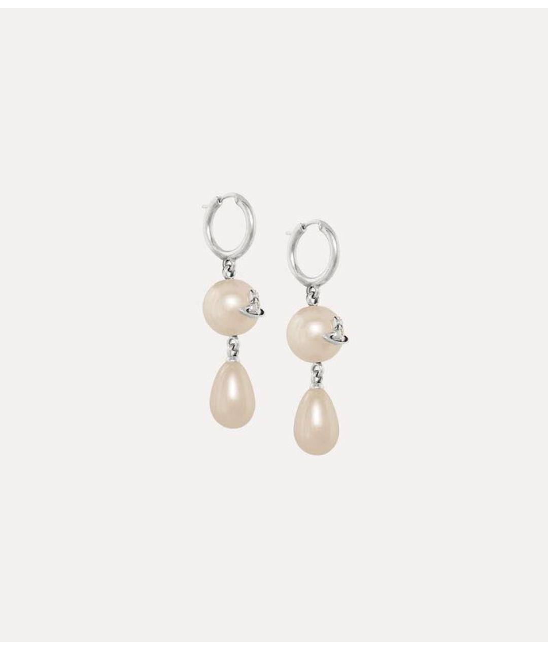 VIVIENNE WESTWOOD Серебряные латунные серьги, фото 2