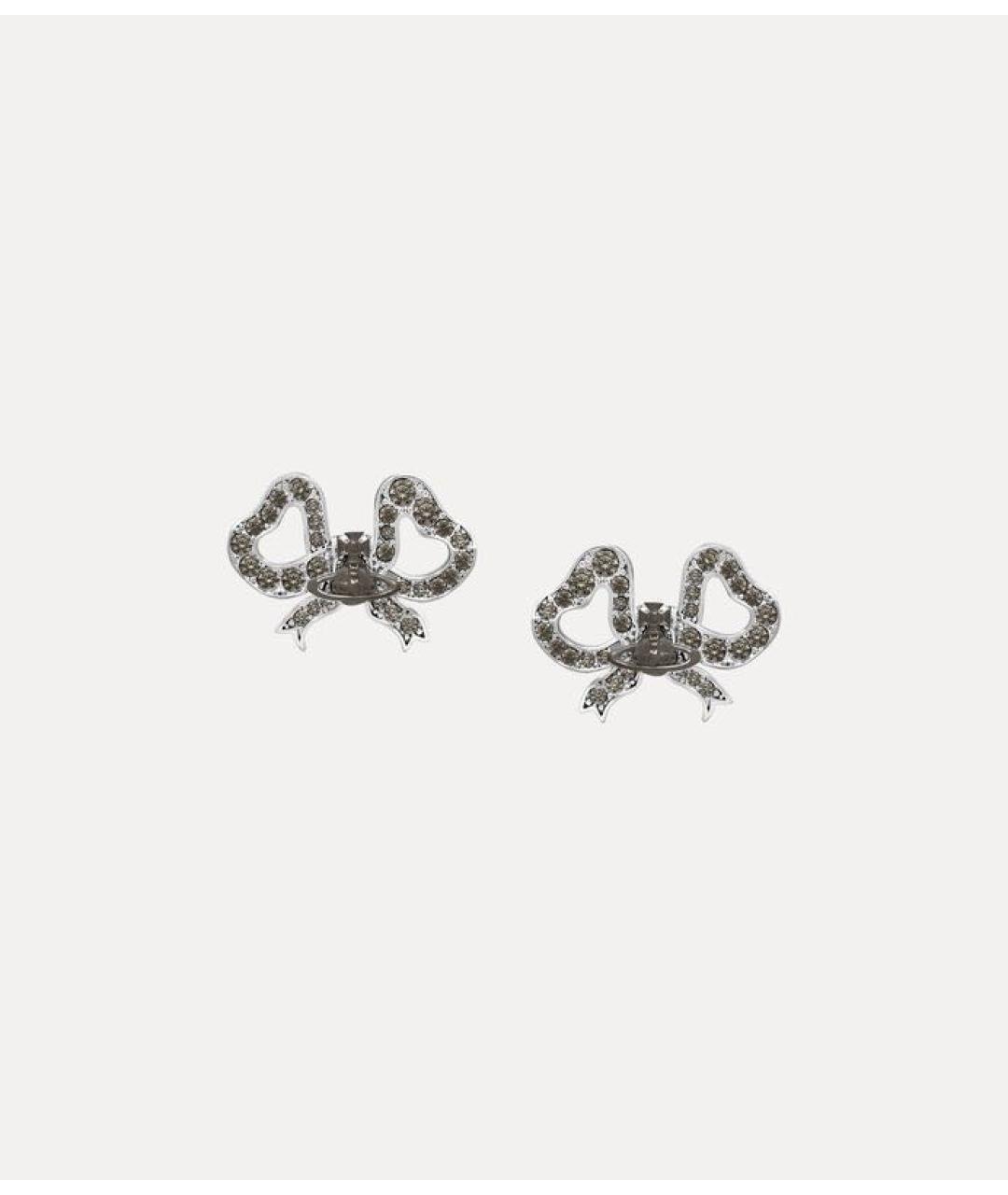 VIVIENNE WESTWOOD Серебряные латунные серьги, фото 3