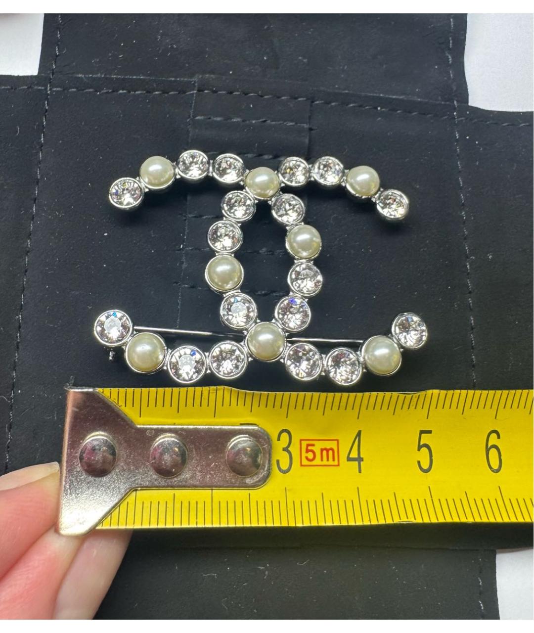 CHANEL Серебряная булавка / брошь, фото 7