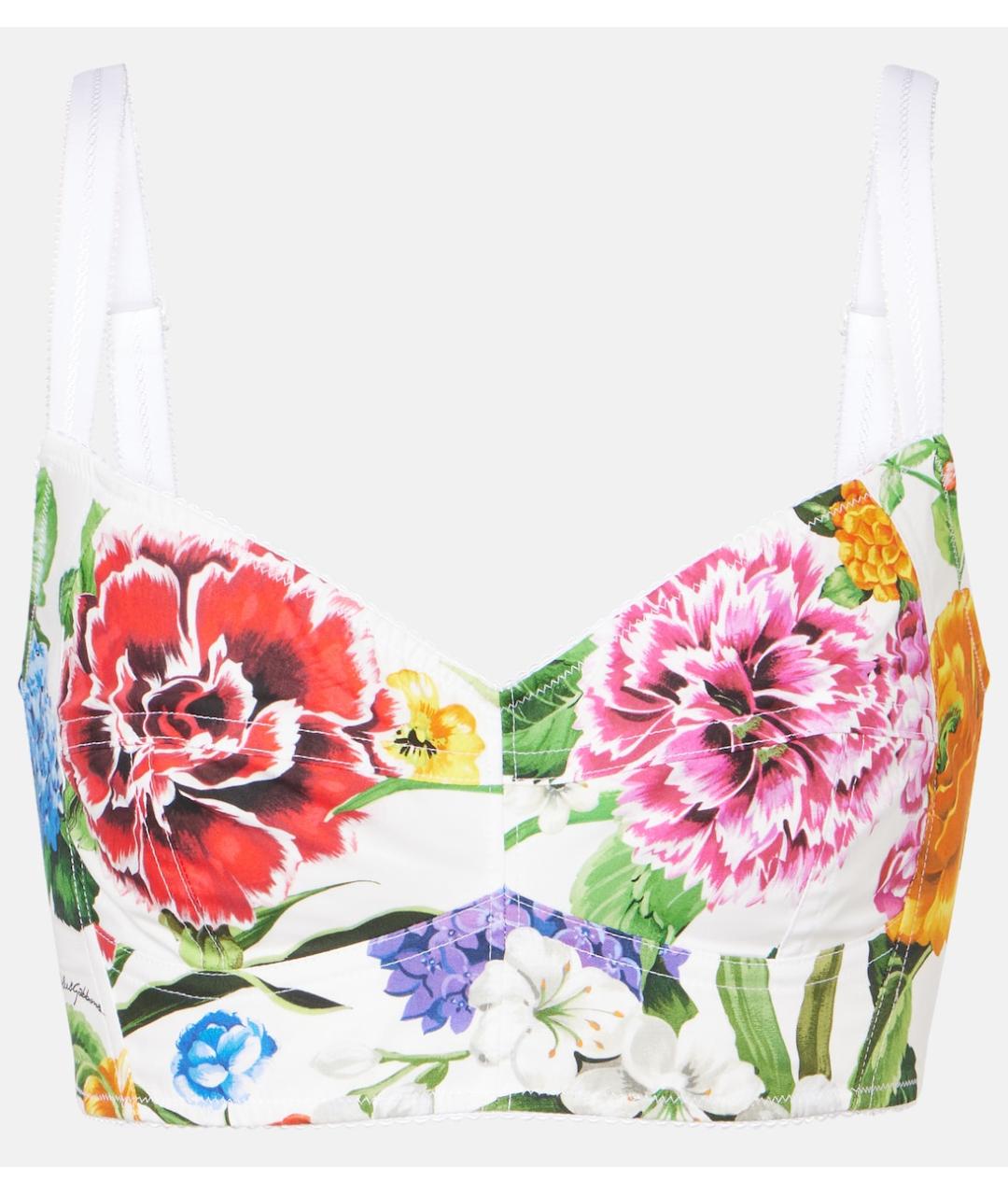 DOLCE&GABBANA Мульти майка, фото 10