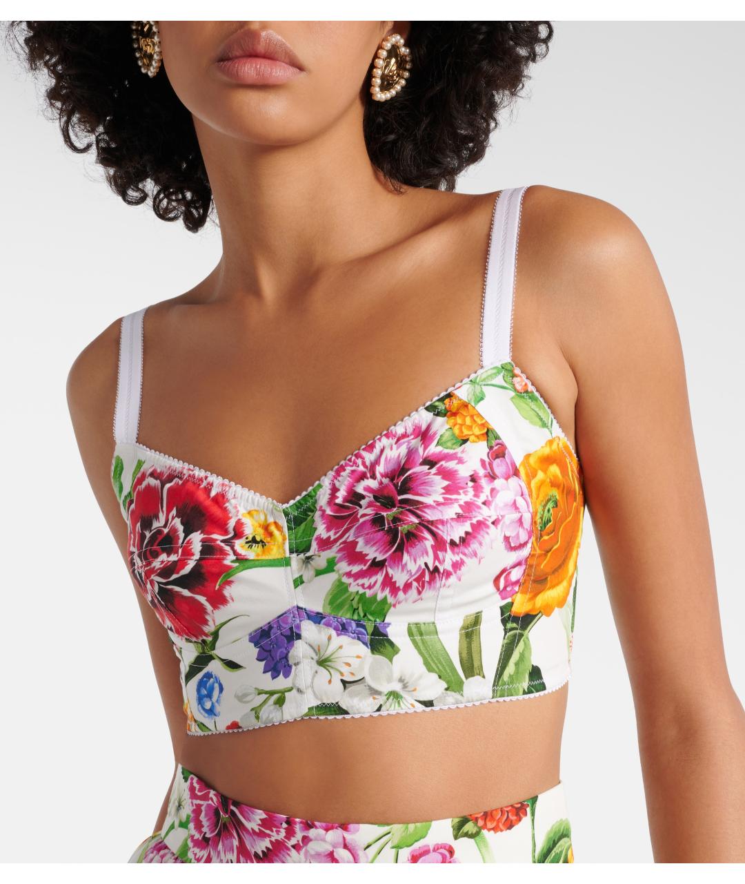 DOLCE&GABBANA Мульти майка, фото 4