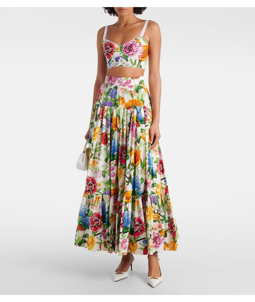 DOLCE&GABBANA Мульти майка, фото 2