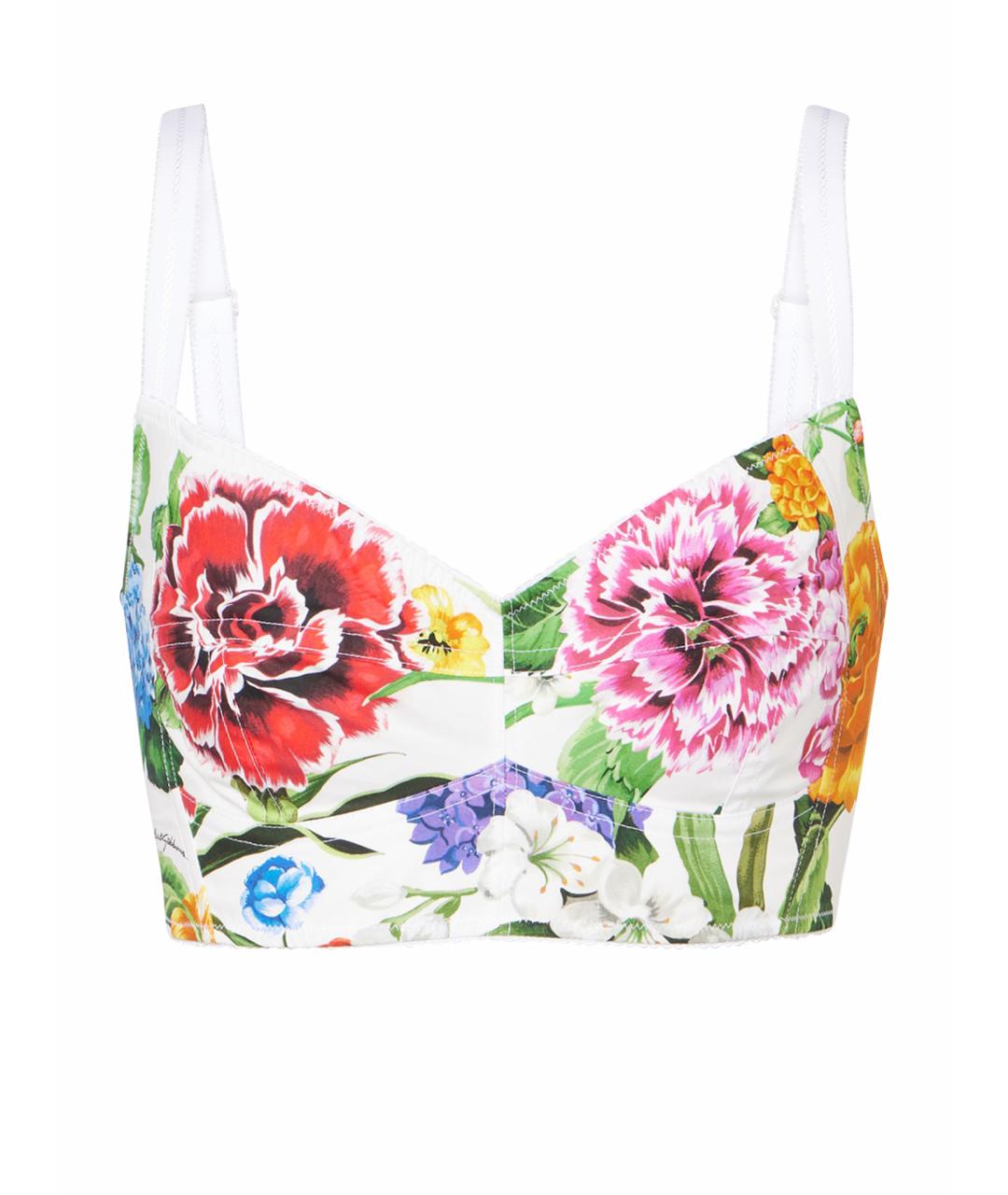 DOLCE&GABBANA Мульти майка, фото 1