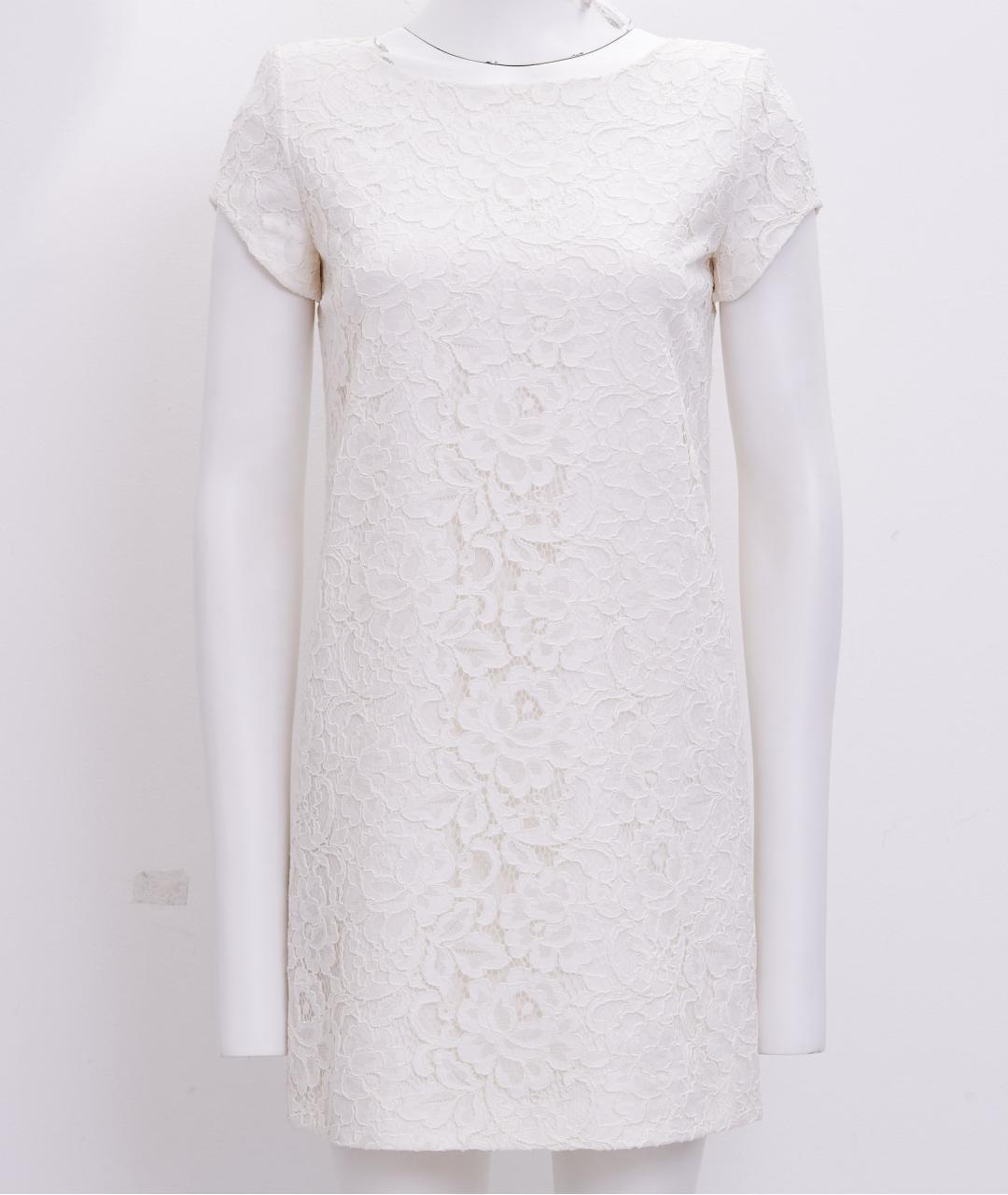 SAINT LAURENT Белое хлопковое платье, фото 6