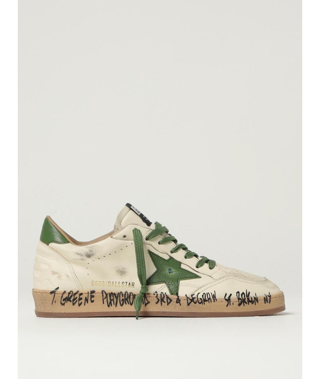 GOLDEN GOOSE DELUXE BRAND Мульти кожаные низкие кроссовки / кеды, фото 5