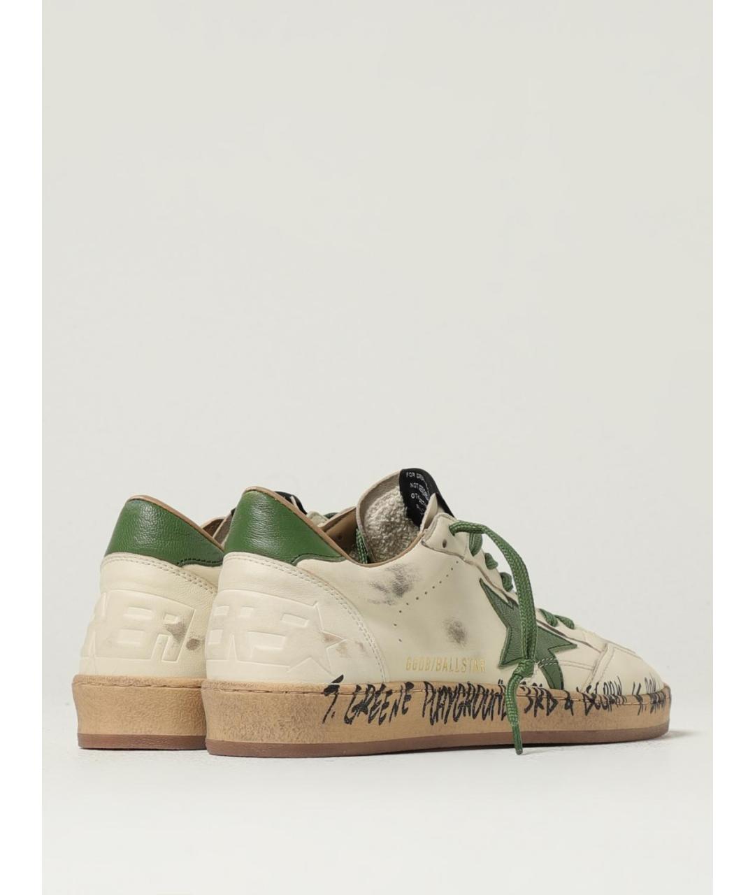 GOLDEN GOOSE DELUXE BRAND Мульти кожаные низкие кроссовки / кеды, фото 3