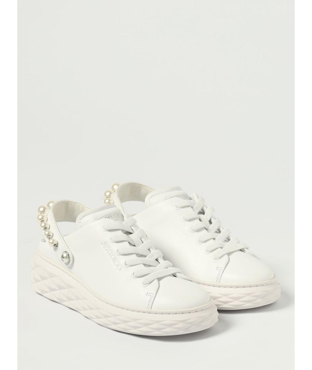 JIMMY CHOO Белые сандалии, фото 2