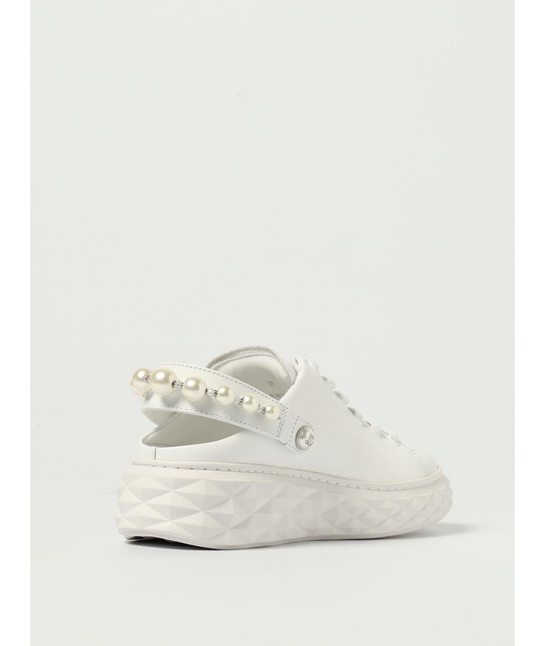JIMMY CHOO Белые сандалии, фото 3