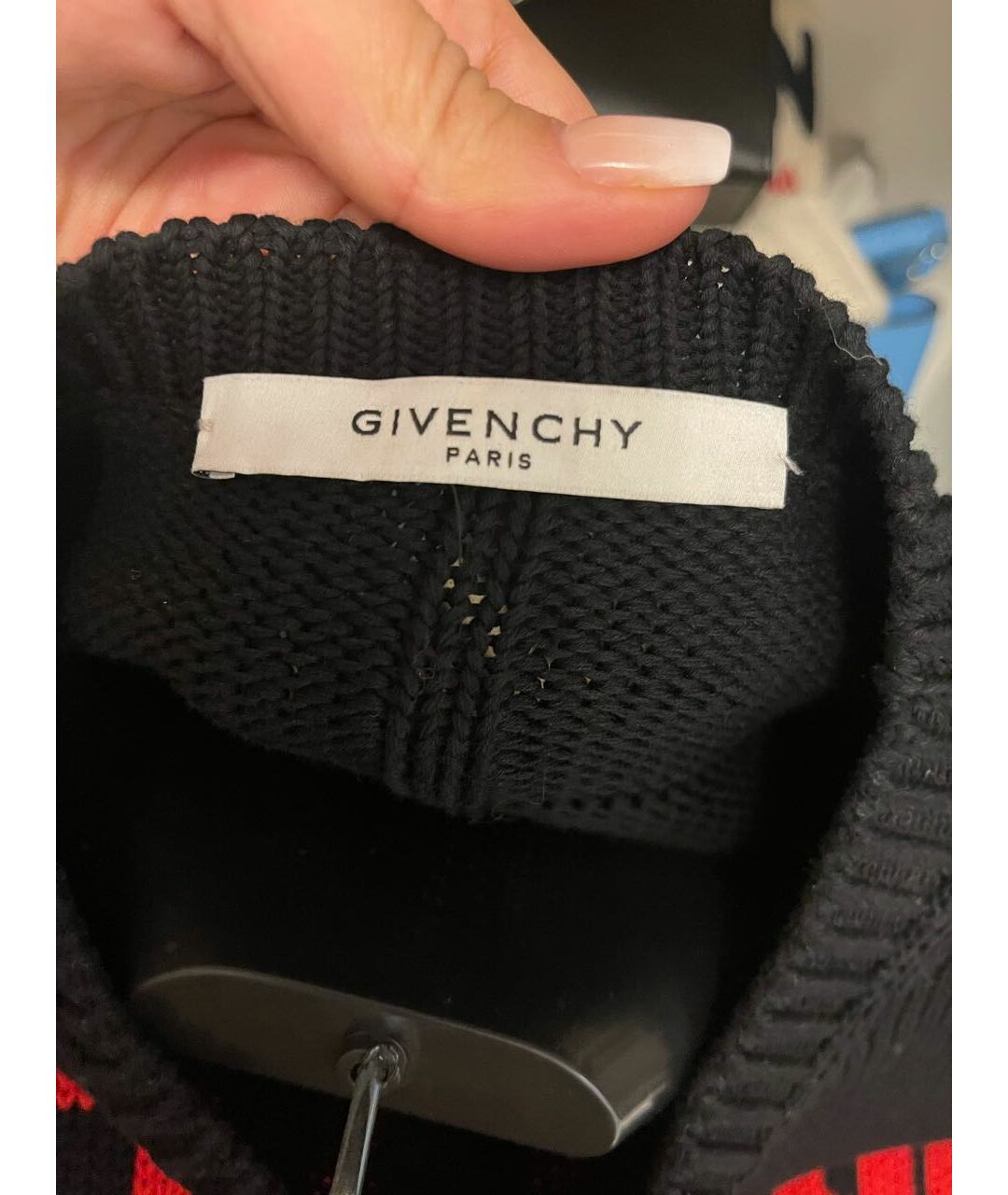 GIVENCHY Черный джемпер / свитер, фото 7