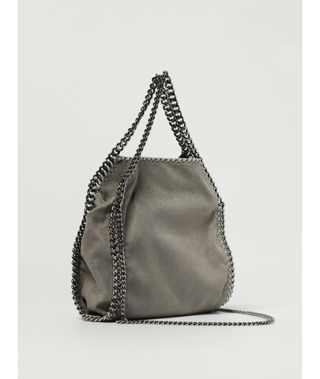 STELLA MCCARTNEY Серая сумка тоут, фото 3