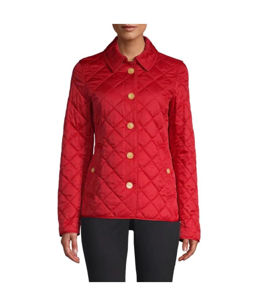 BURBERRY Красная куртка, фото 2