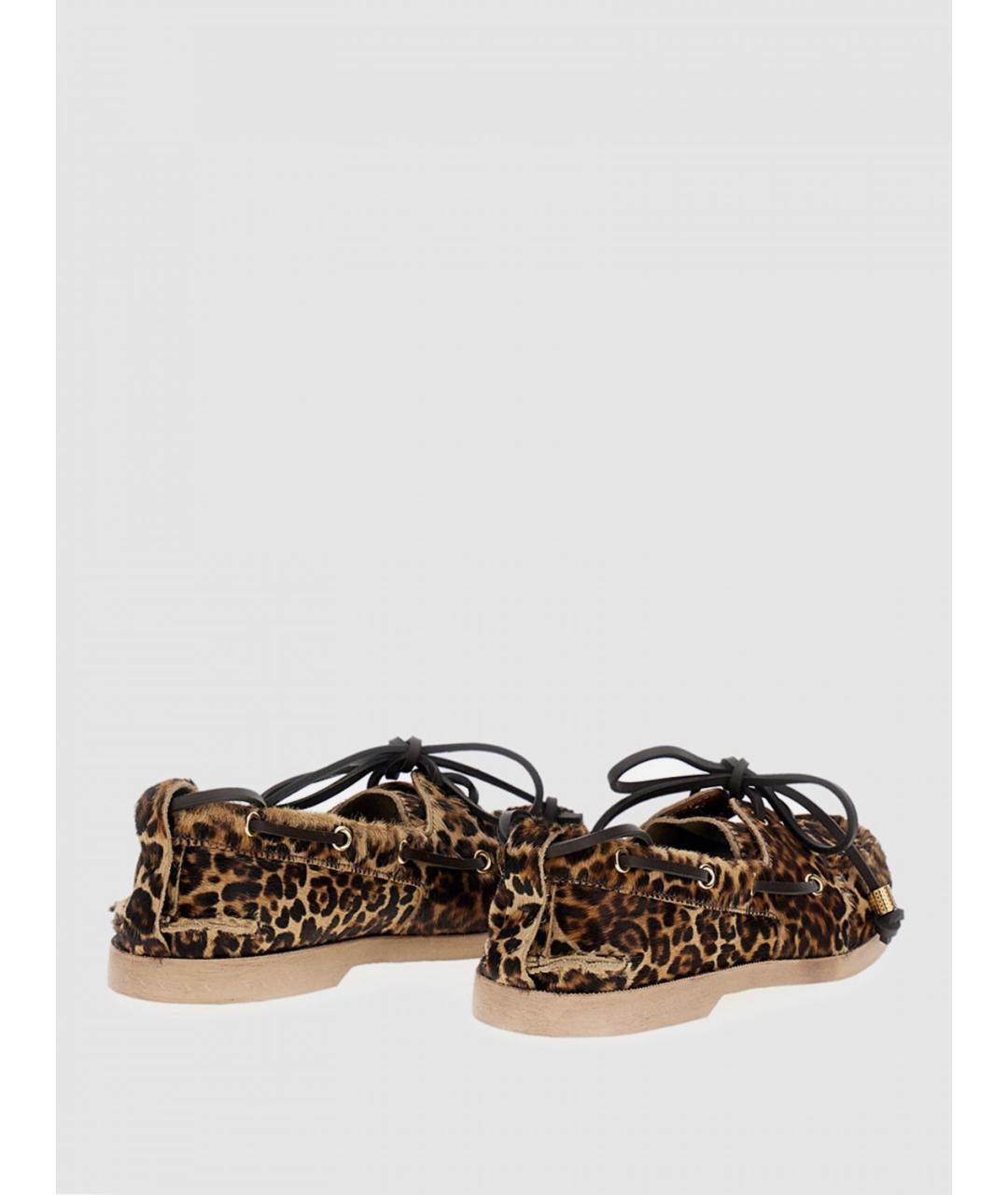 GOLDEN GOOSE DELUXE BRAND Мульти кожаные лоферы, фото 3