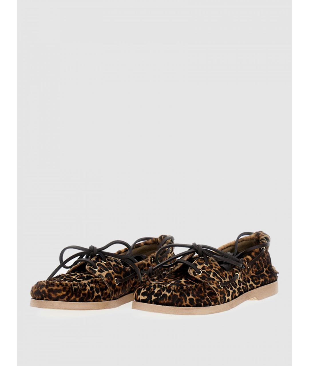 GOLDEN GOOSE DELUXE BRAND Мульти кожаные лоферы, фото 2