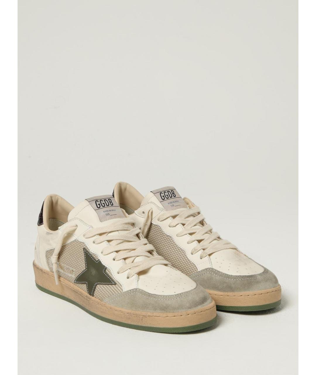 GOLDEN GOOSE DELUXE BRAND Мульти кожаные низкие кроссовки / кеды, фото 2
