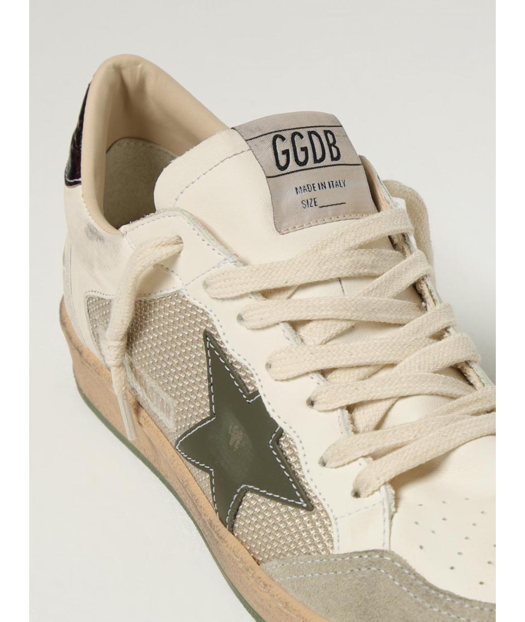 GOLDEN GOOSE DELUXE BRAND Мульти кожаные низкие кроссовки / кеды, фото 4