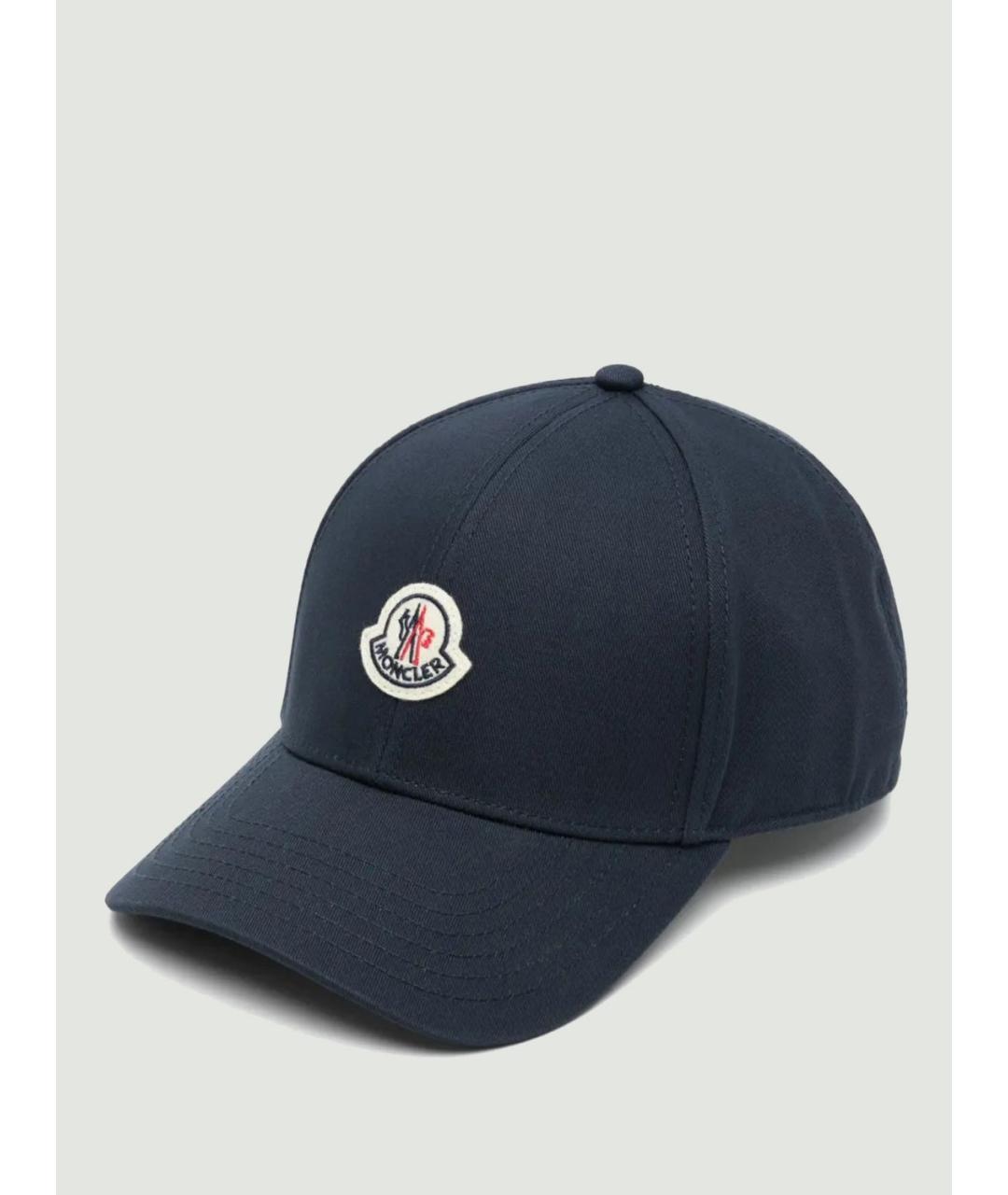 MONCLER Синяя хлопковая кепка/бейсболка, фото 3