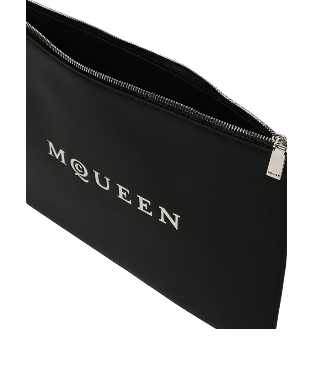 ALEXANDER MCQUEEN Черная сумка тоут, фото 5