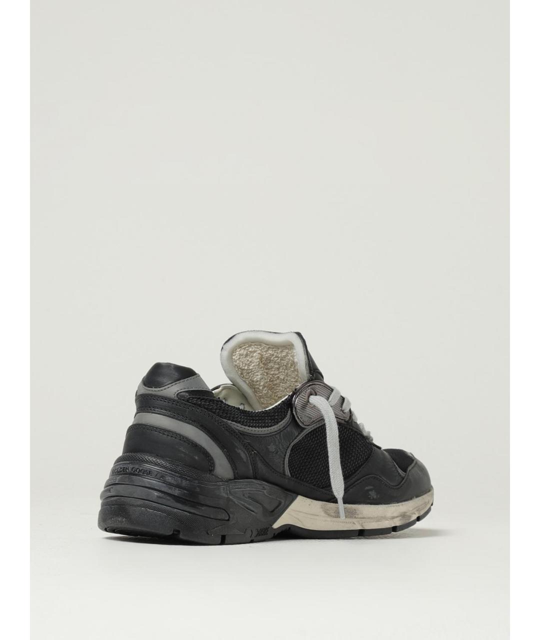 GOLDEN GOOSE DELUXE BRAND Черные низкие кроссовки / кеды, фото 3