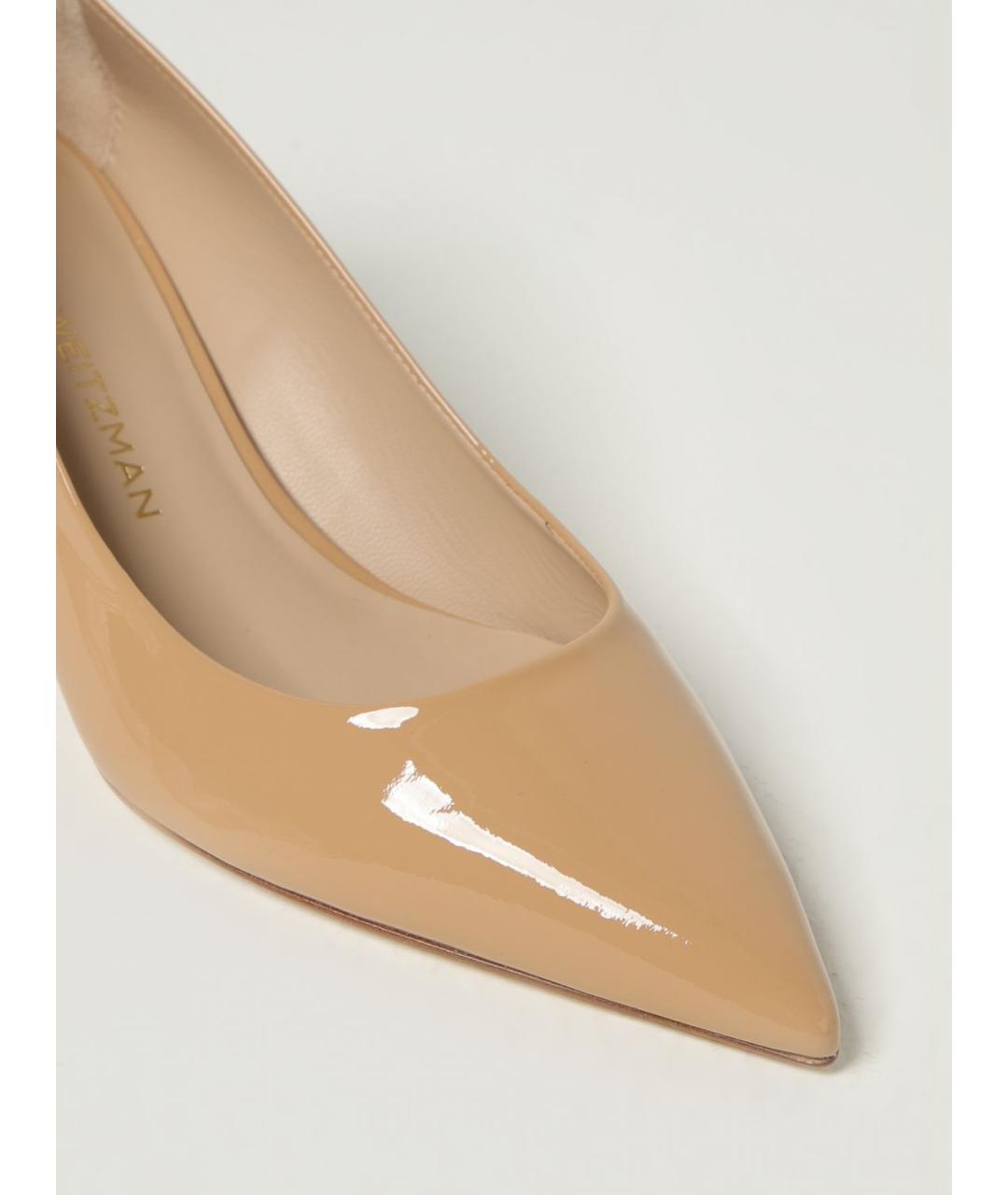 STUART WEITZMAN Бежевые туфли, фото 4