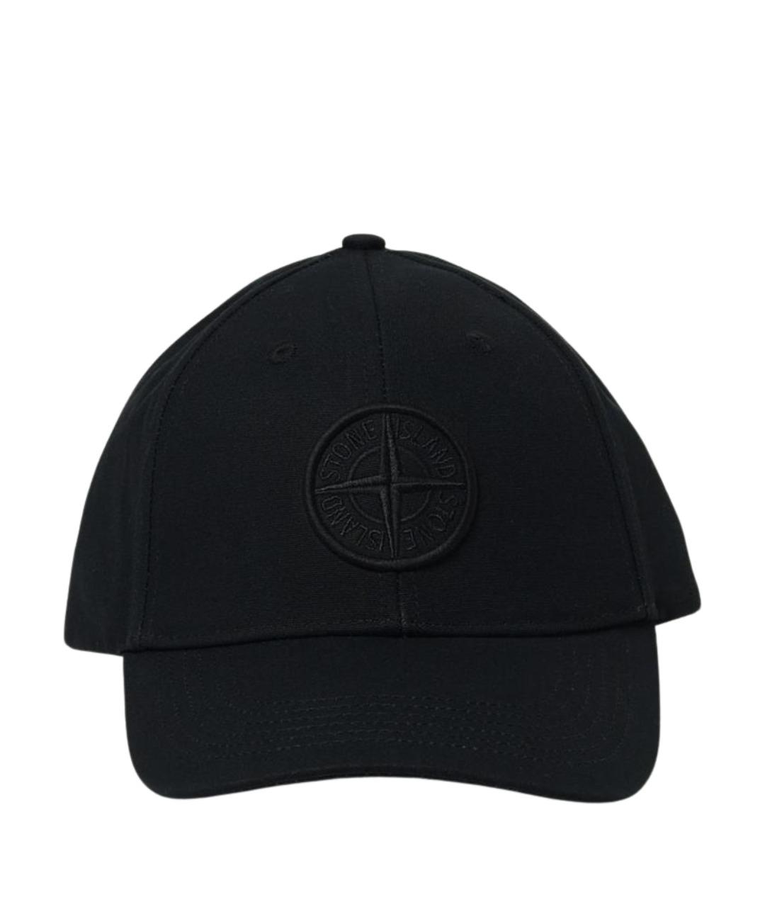 STONE ISLAND Черная кепка/бейсболка, фото 2