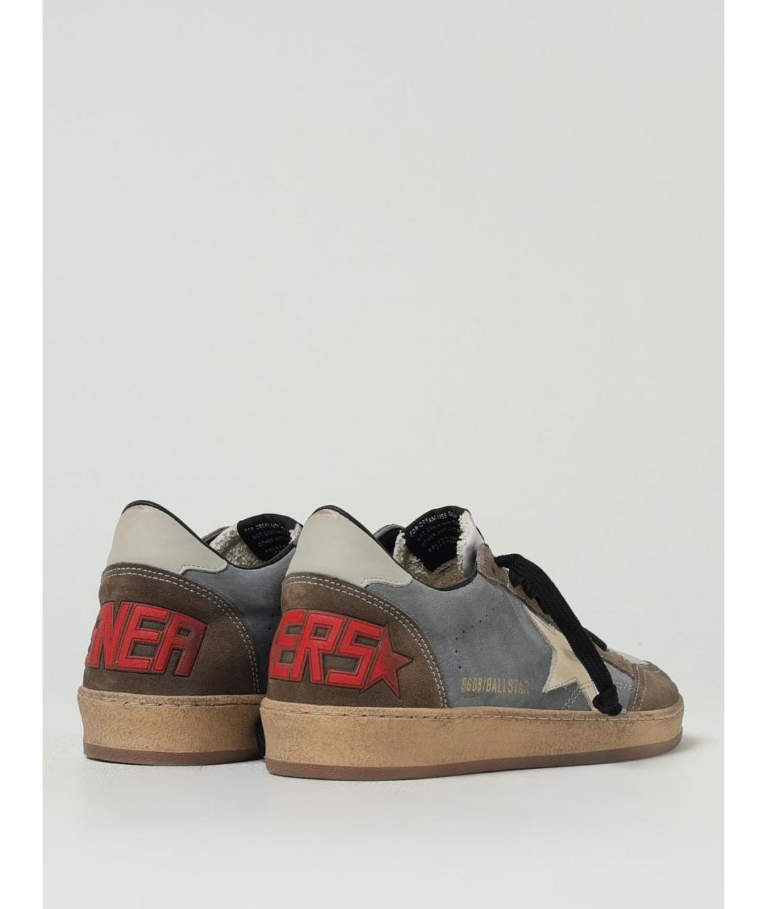 GOLDEN GOOSE DELUXE BRAND Мульти кожаные низкие кроссовки / кеды, фото 3