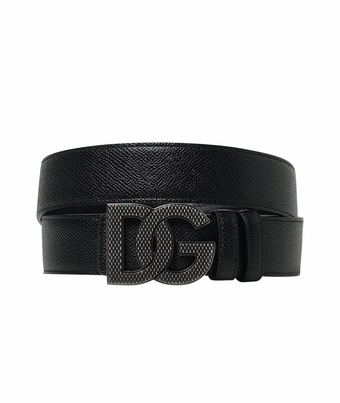 DOLCE&GABBANA Черный ремень, фото 1