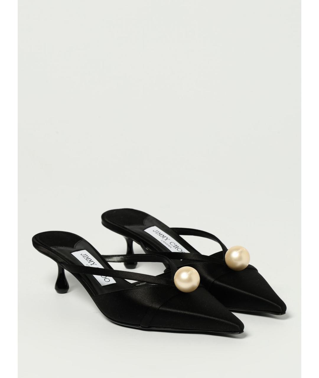 JIMMY CHOO Черные мюли, фото 2