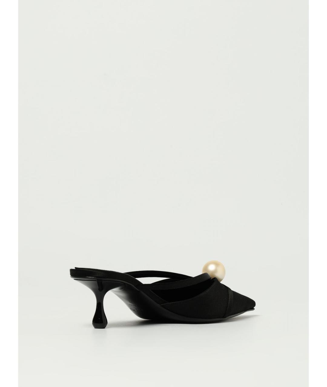 JIMMY CHOO Черные мюли, фото 3