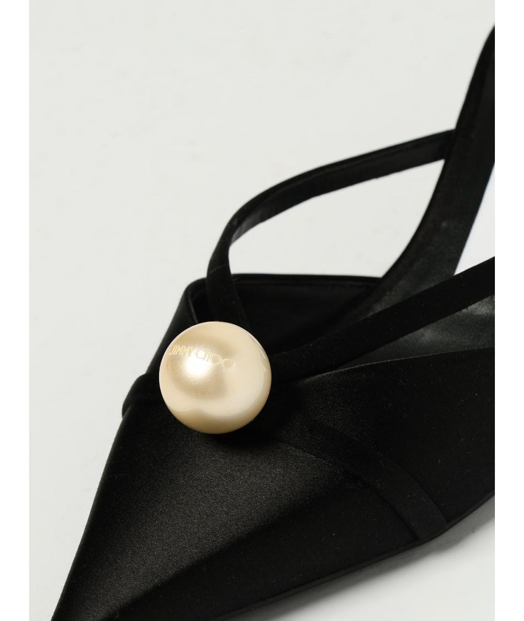 JIMMY CHOO Черные мюли, фото 4