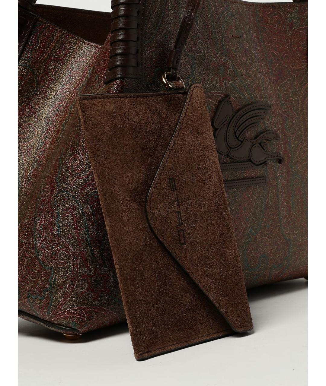 ETRO Коричневая сумка тоут, фото 4