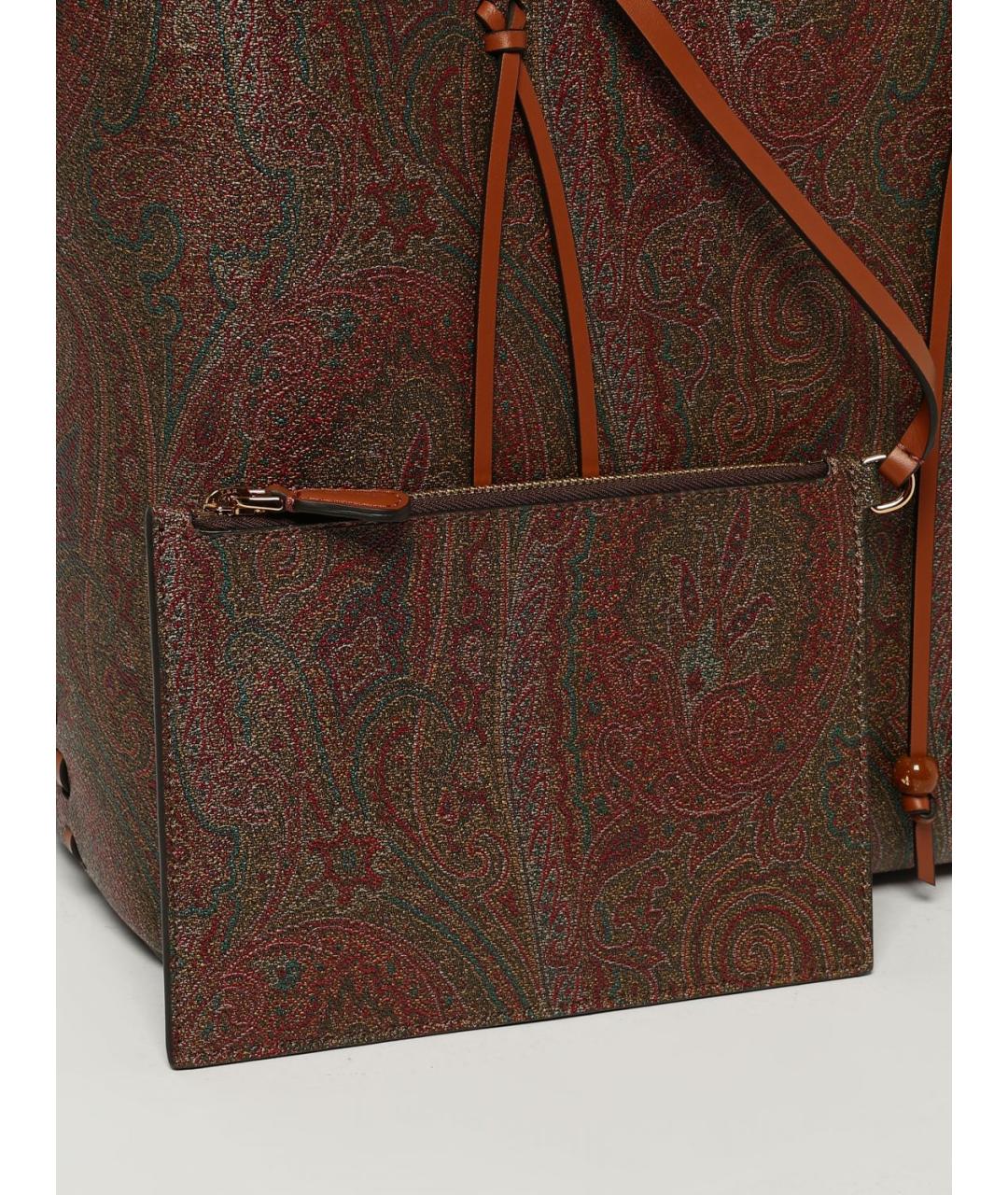 ETRO Коричневая сумка тоут, фото 3