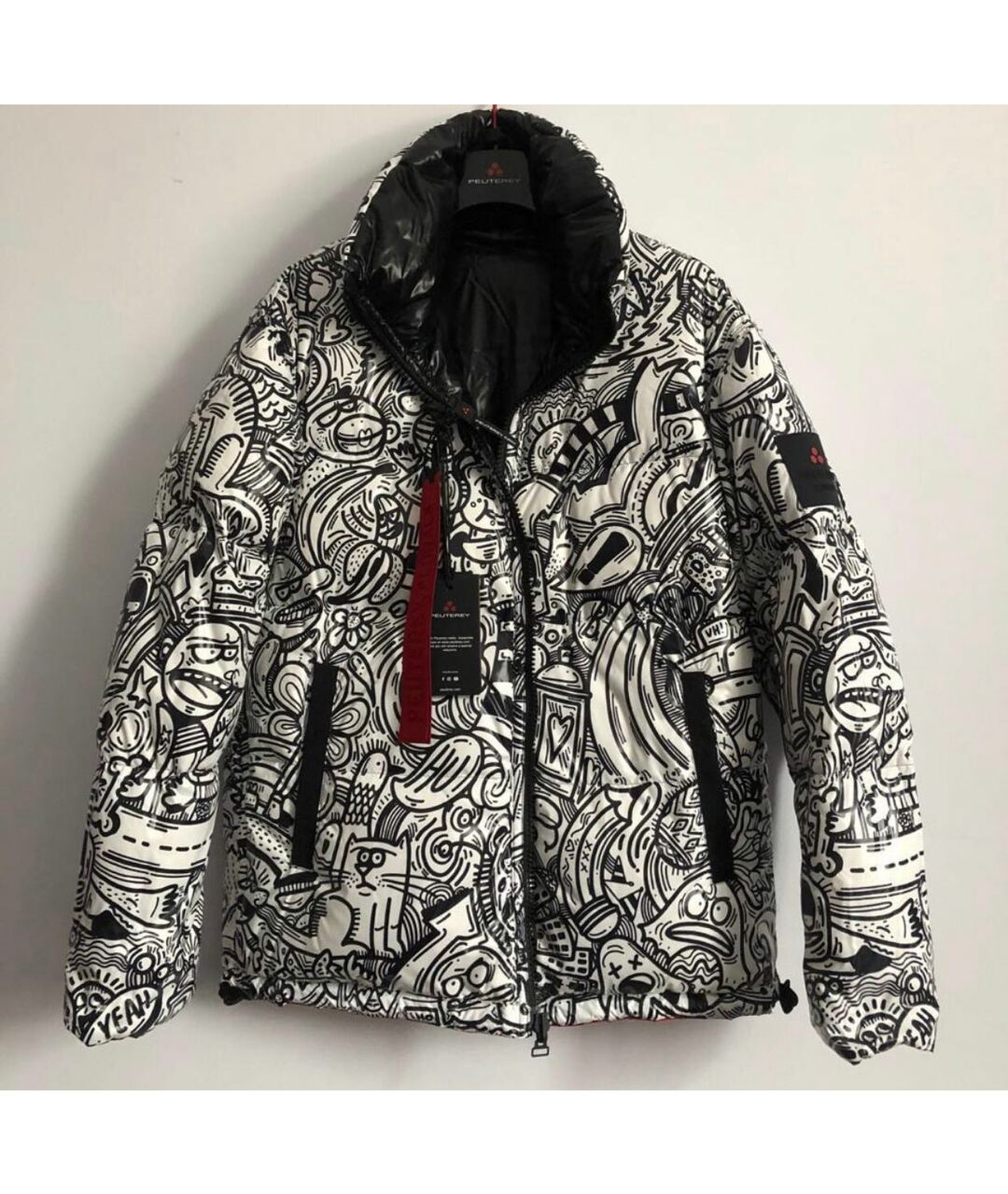 PEUTEREY Белый полиамидовый пуховик, фото 2